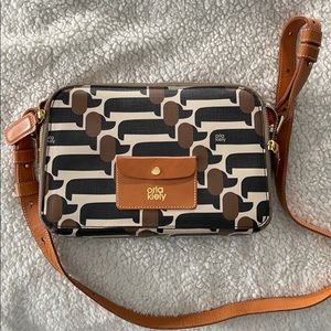 Orla Kiely Weiner Dog Purse